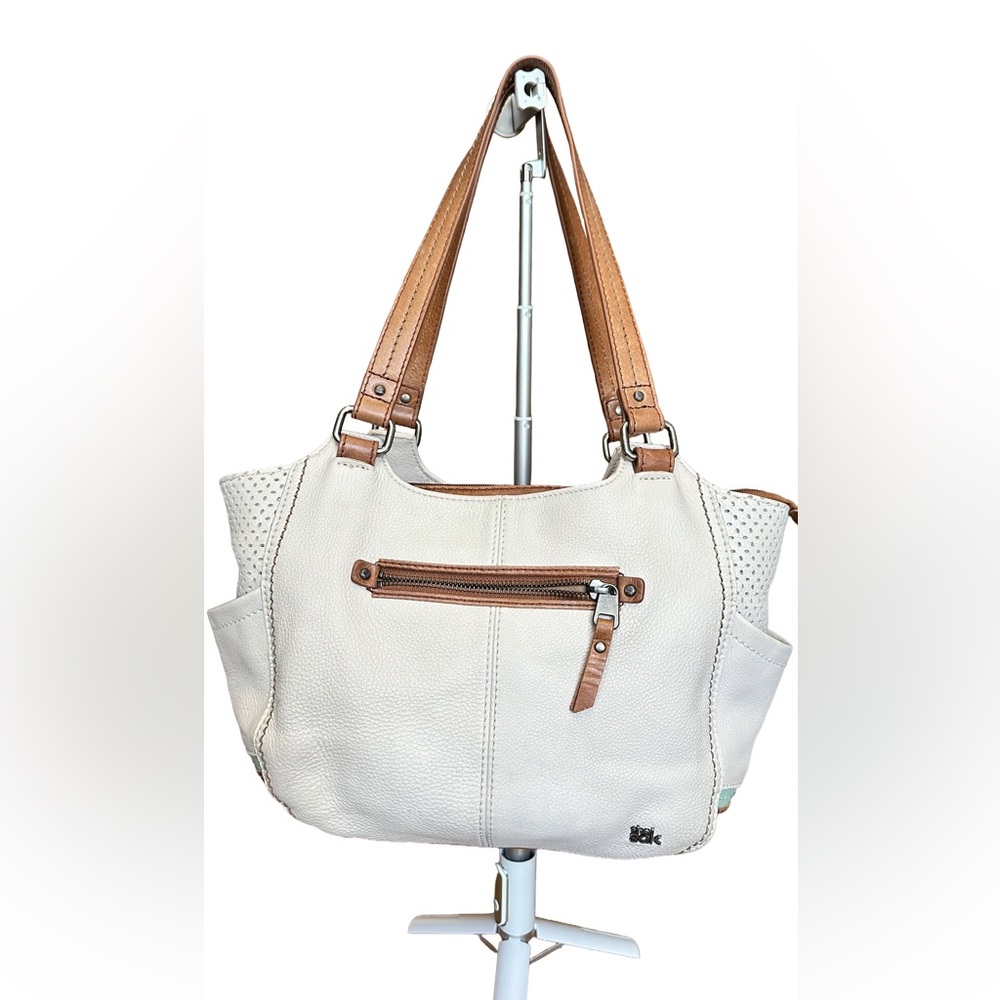 The Sak Leather Tan Shoulder Medium Size Bag